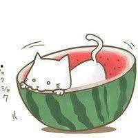 吃瓜头像卡通女生,趣味横生的形象演绎